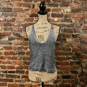 Urban Outfitters Holographic Sweater Tank